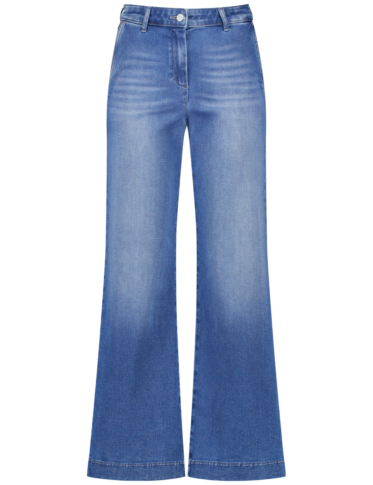 GERRY WEBER Collection - HOSE JEANS LANG blue denim mit use - Gr. - 44 von GERRY WEBER Collection