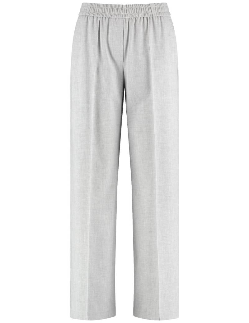 GERRY WEBER Collection - HOSE TUCH LANG quit melange - Gr. - 44 von GERRY WEBER Collection