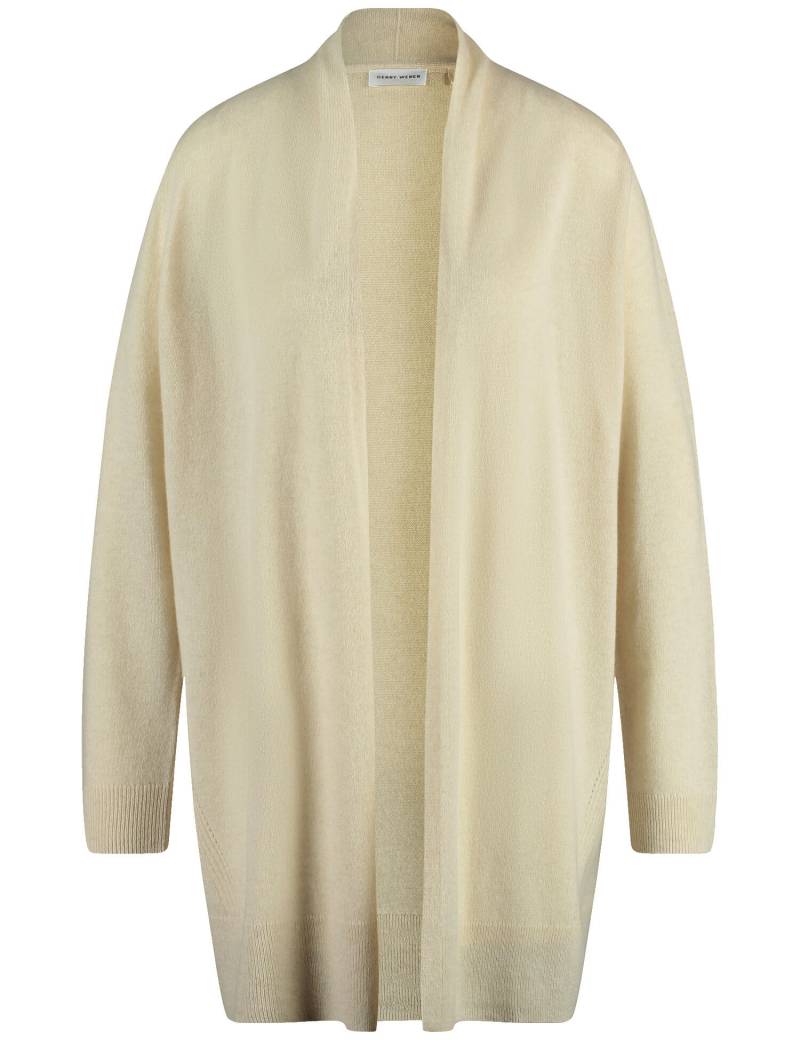 GERRY WEBER Collection - Jacke Strick cream melange - Gr. - 42 von GERRY WEBER Collection