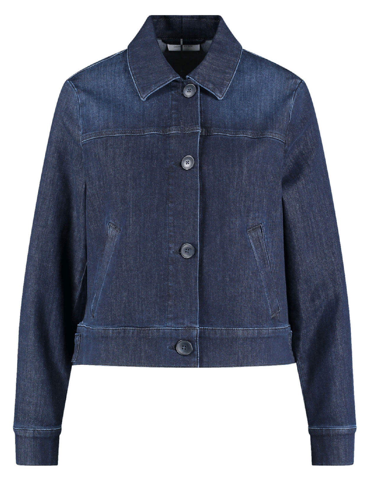 GERRY WEBER Collection - Jeansblazer blau - Gr. - 36 von GERRY WEBER Collection