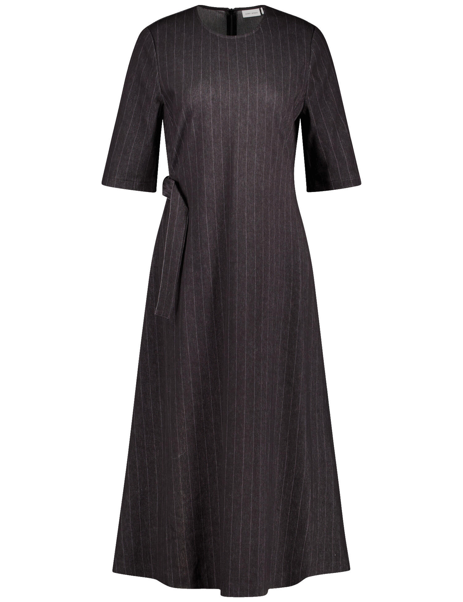 GERRY WEBER Collection - KLEID GEWEBE black grey pinstripe - Gr. - 38 von GERRY WEBER Collection