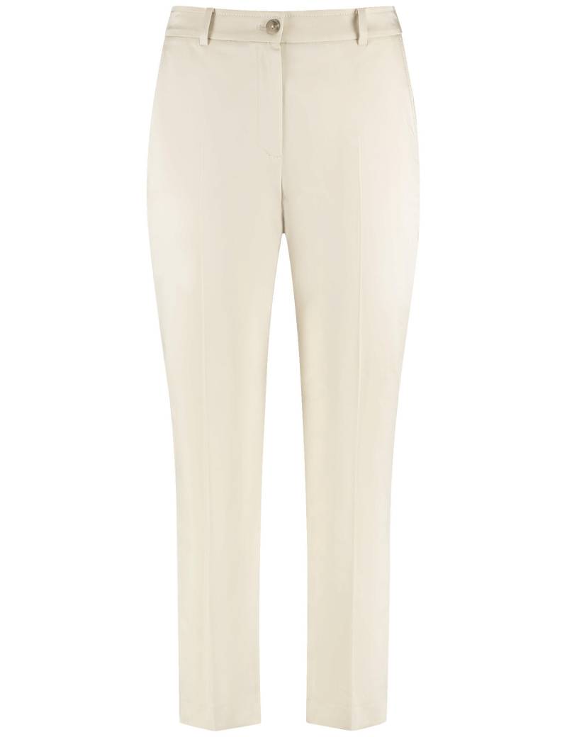 GERRY WEBER Collection - Klassische Chino mit Stretchkomfort sandshell - Gr. - 38 von GERRY WEBER Collection