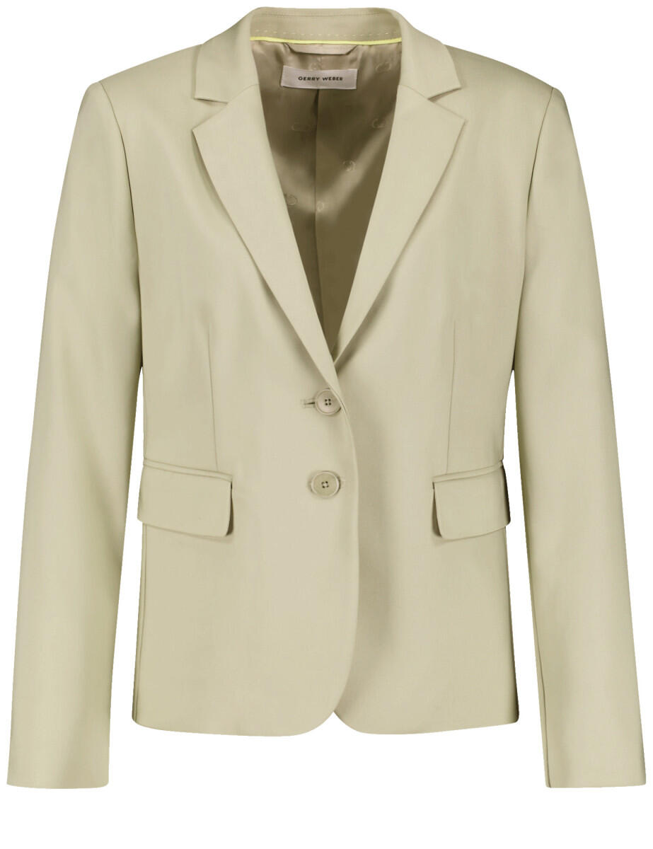 GERRY WEBER Collection - Klassischer Blazer mit Stretchkomfort grün - Gr. - 36 von GERRY WEBER Collection