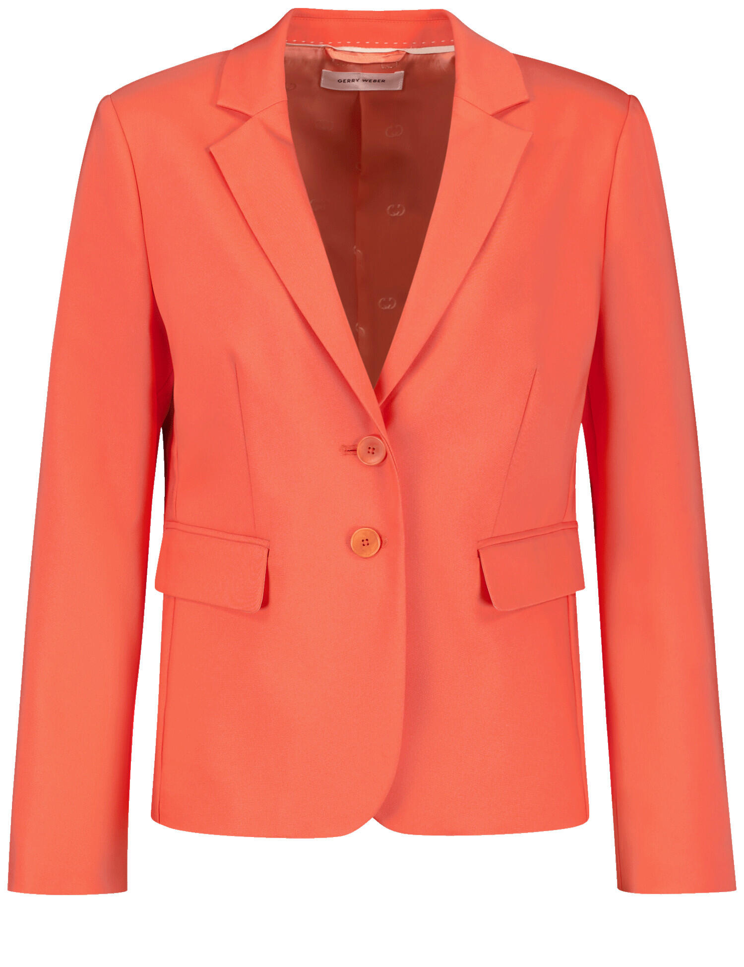 GERRY WEBER Collection - Klassischer Blazer mit Stretchkomfort sunrise - Gr. - 46 von GERRY WEBER Collection