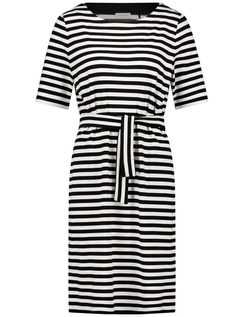 GERRY WEBER Collection - Kleid Gewirke black-white stripe - Gr. - 42 von GERRY WEBER Collection