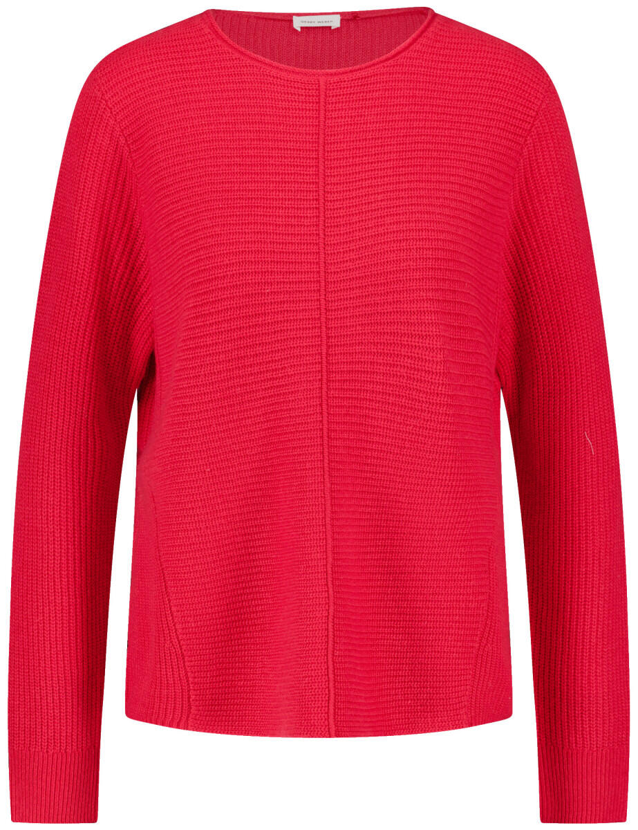 GERRY WEBER Collection - Langarmpullover rot - Gr. - 38 von GERRY WEBER Collection