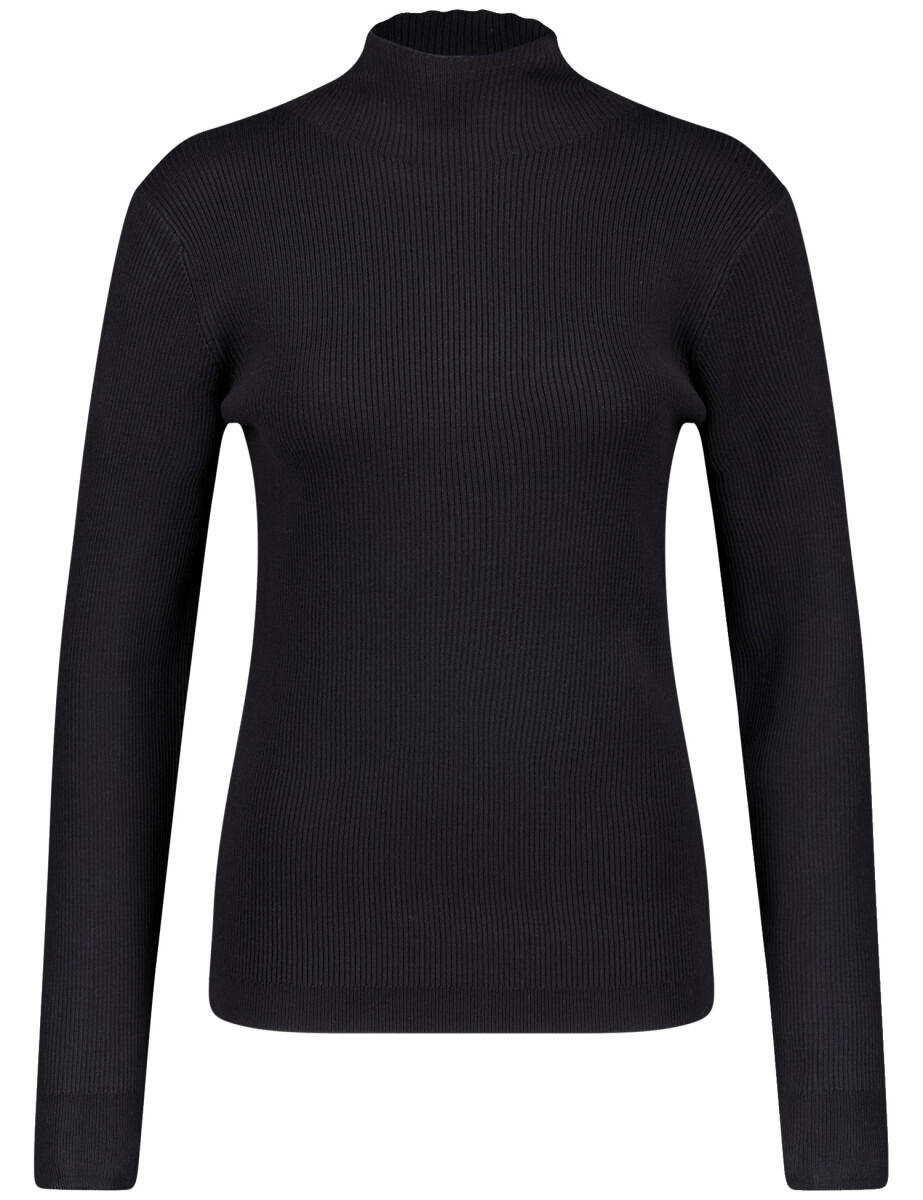 GERRY WEBER Collection - Langarmpullover schwarz von GERRY WEBER Collection