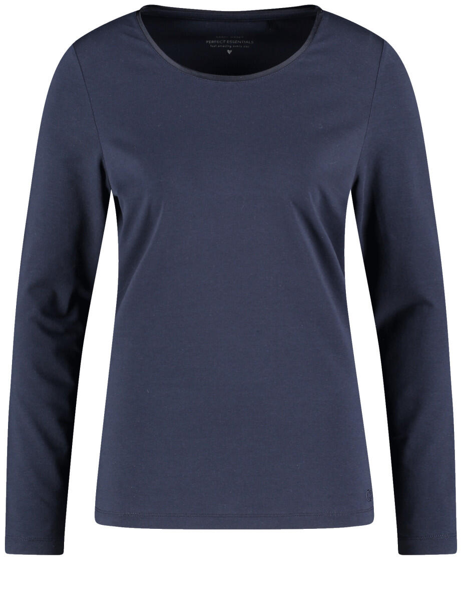 GERRY WEBER Collection - Langarmshirt blau - Gr. - 44 von GERRY WEBER Collection