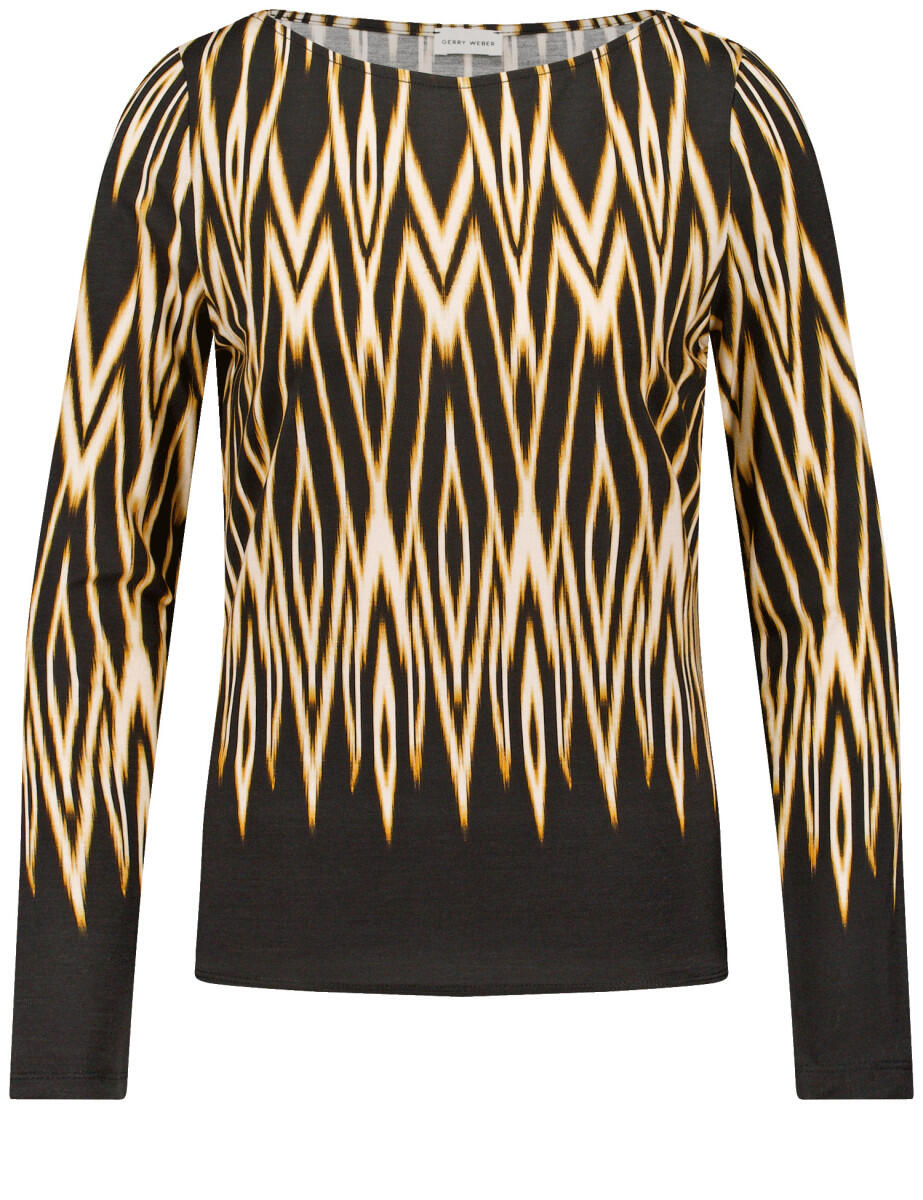 GERRY WEBER Collection - Langarmshirt schwarz - Gr. - 42 von GERRY WEBER Collection