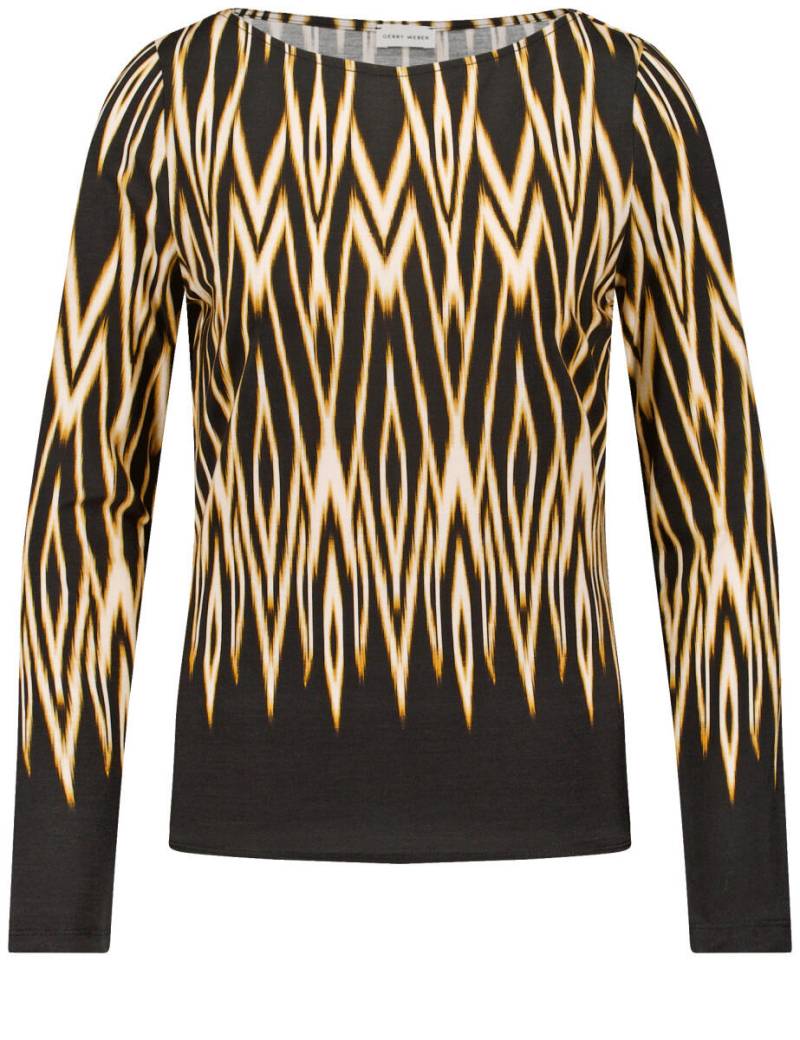 GERRY WEBER Collection - Langarmshirt schwarz - Gr. - 42 von GERRY WEBER Collection