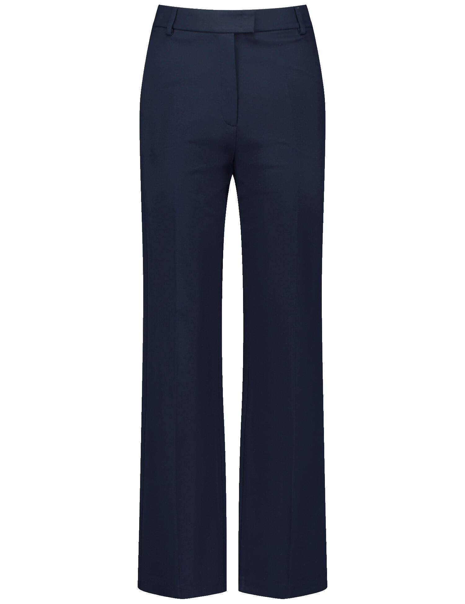 GERRY WEBER Collection - Leicht ausgestellte Stoffhose night sky - Gr. - 42 von GERRY WEBER Collection