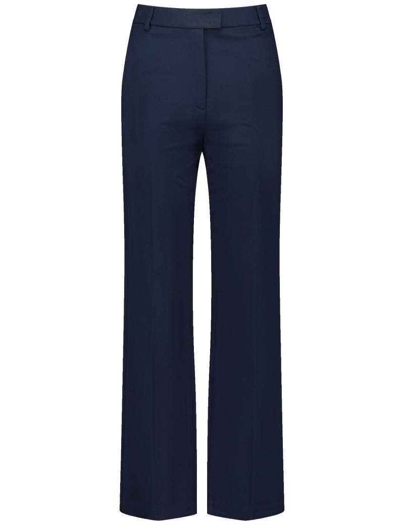 GERRY WEBER Collection - Leicht ausgestellte Stoffhose night sky - Gr. - 46 von GERRY WEBER Collection
