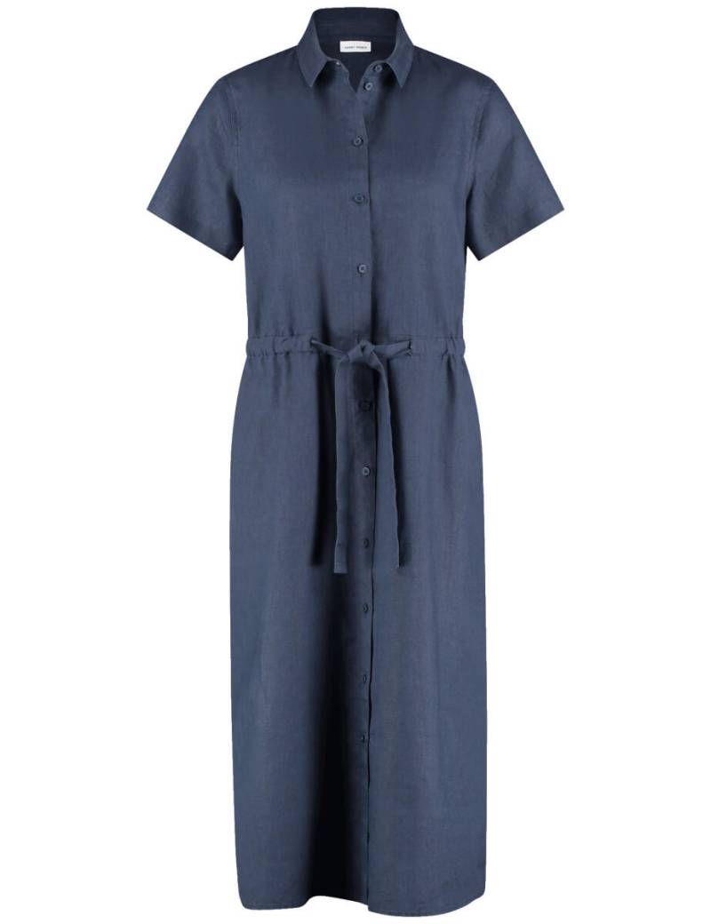 GERRY WEBER Collection - Leinenkleid blau - Gr. - 42 von GERRY WEBER Collection