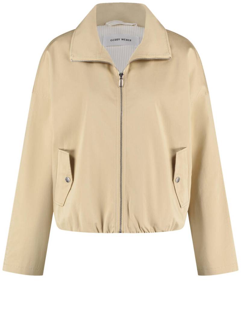 GERRY WEBER Collection - Modischer Blouson mit Stretchkomfort beige/weiß - Gr. - 42 von GERRY WEBER Collection