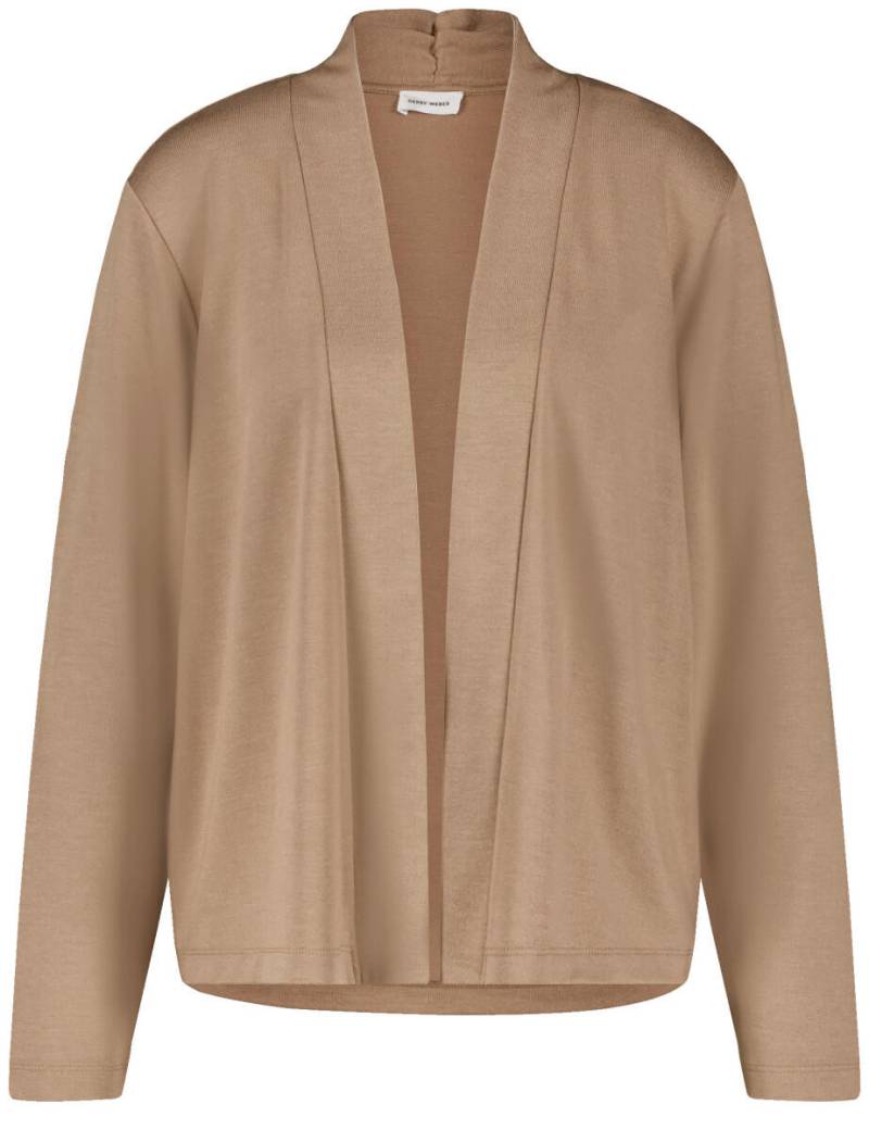 GERRY WEBER Collection - Offener Cardigan beige - Gr. - 40 von GERRY WEBER Collection