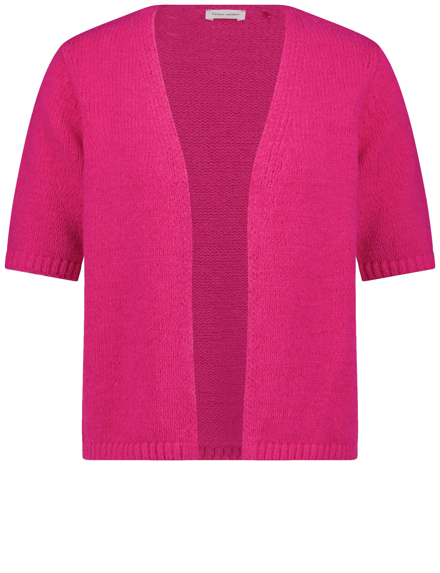 GERRY WEBER Collection - Offener Cardigan mit halbem Arm magenta - Gr. - 48 von GERRY WEBER Collection