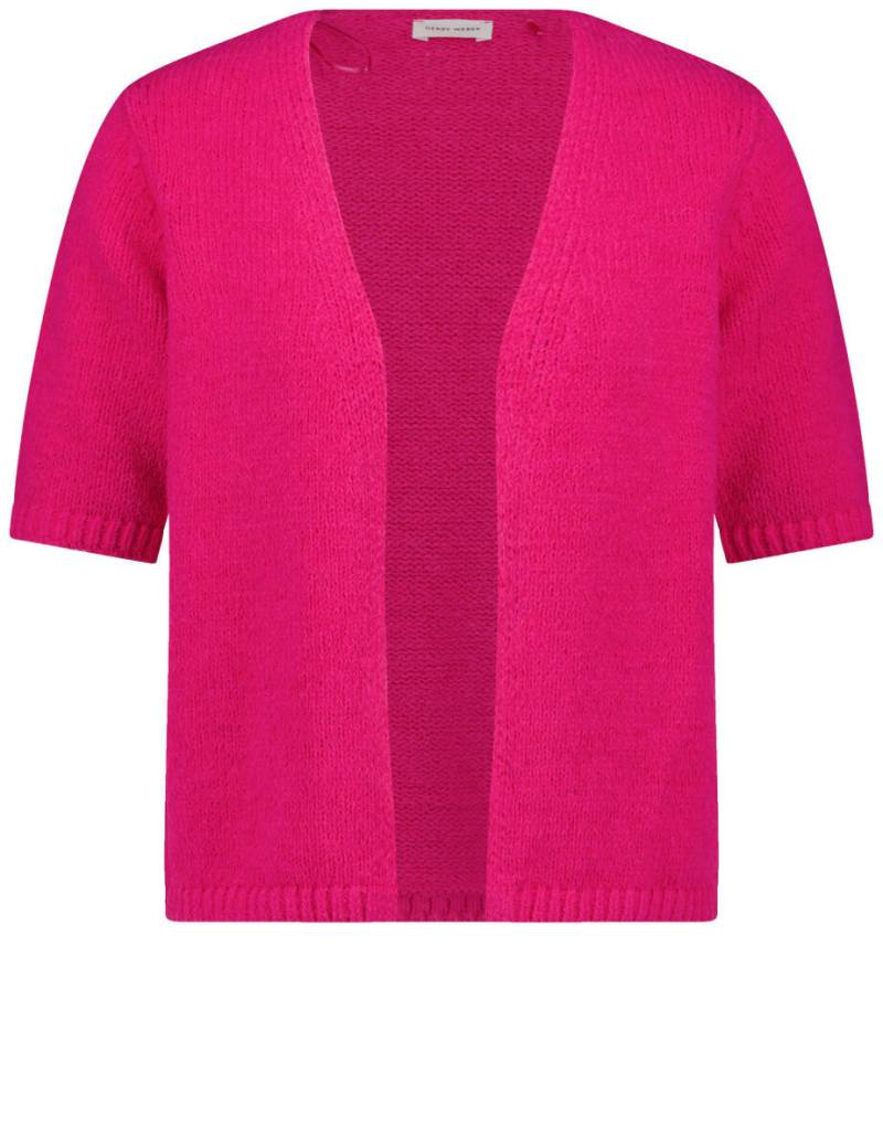 GERRY WEBER Collection - Offener Cardigan mit halbem Arm violet/pink - Gr. - 44 von GERRY WEBER Collection