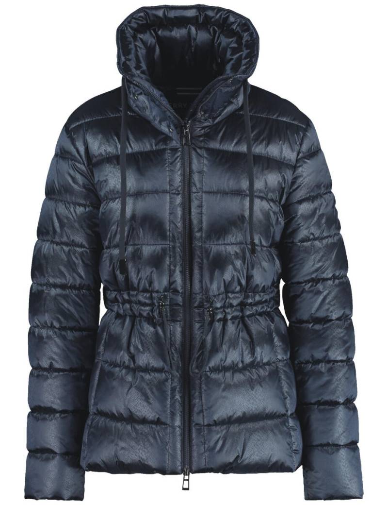 GERRY WEBER Collection - Outdoorjacke mit dezentem Snake Print blau - Gr. - 38 von GERRY WEBER Collection
