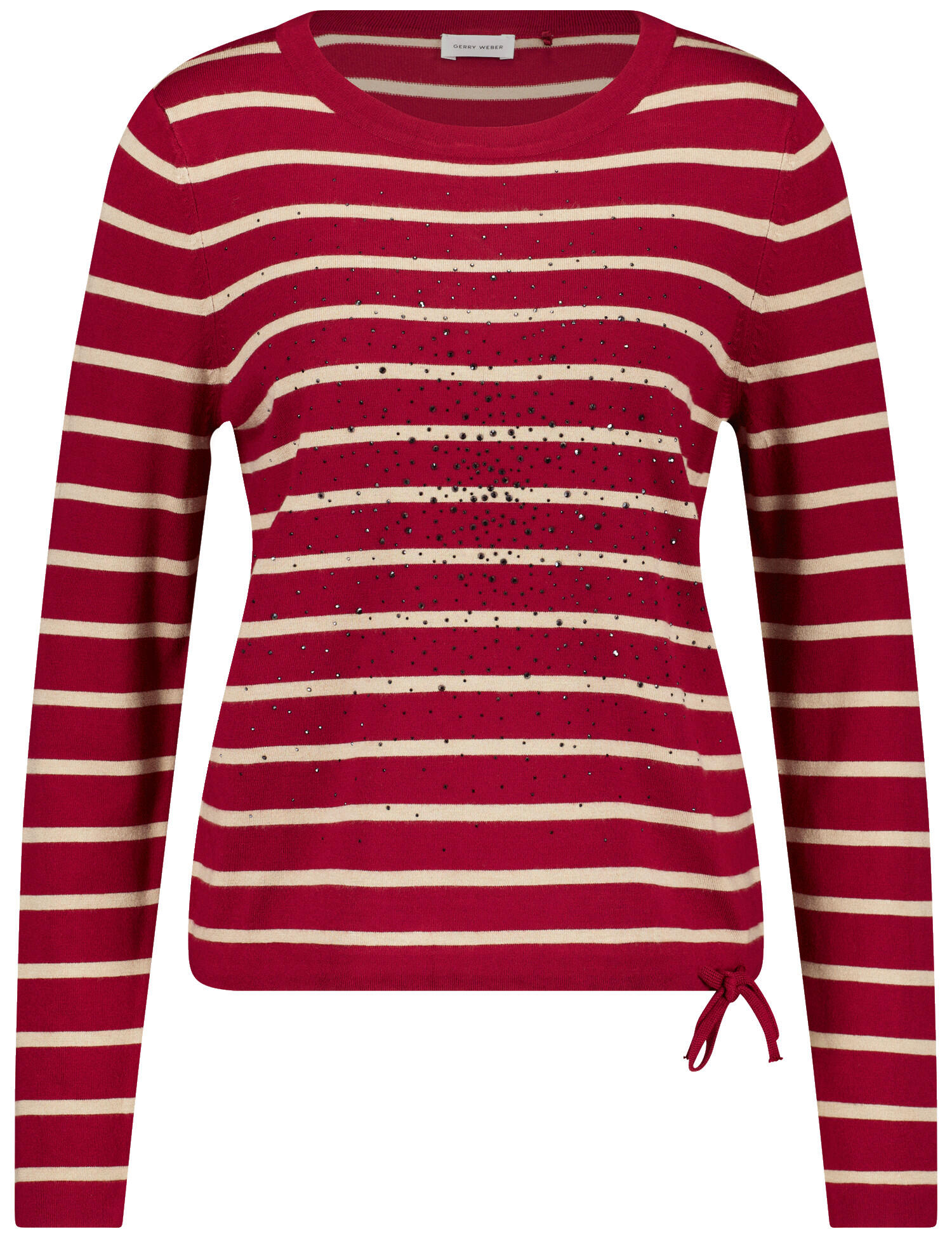GERRY WEBER Collection - PULLOVER 1/1 ARM chianti / offwhitestripe - Gr. - 40 von GERRY WEBER Collection