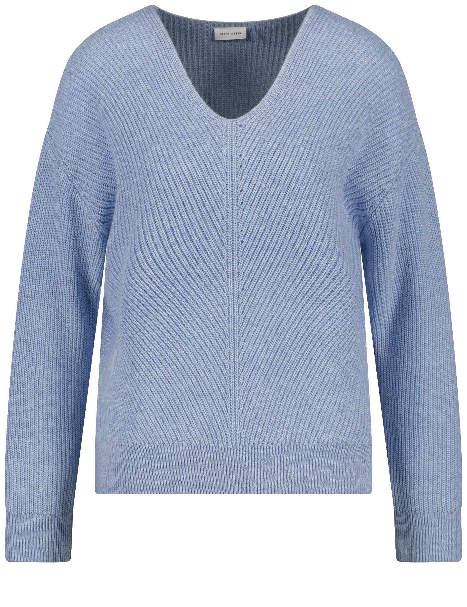 GERRY WEBER Collection - PULLOVER 1/1 ARM cloud melange - Gr. - 44 von GERRY WEBER Collection