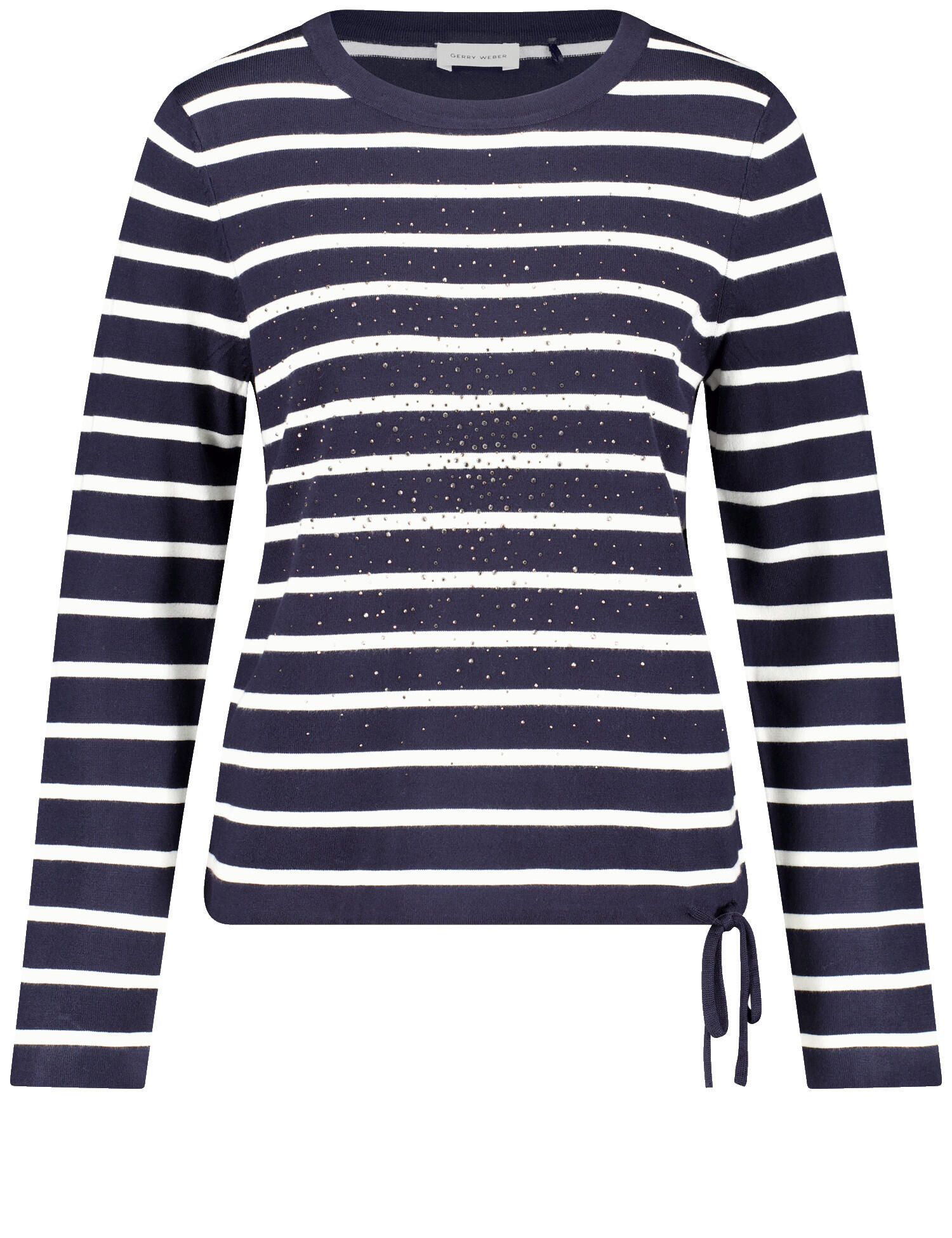 GERRY WEBER Collection - PULLOVER 1/1 ARM night sky / offwhite stripe - Gr. - 38 von GERRY WEBER Collection