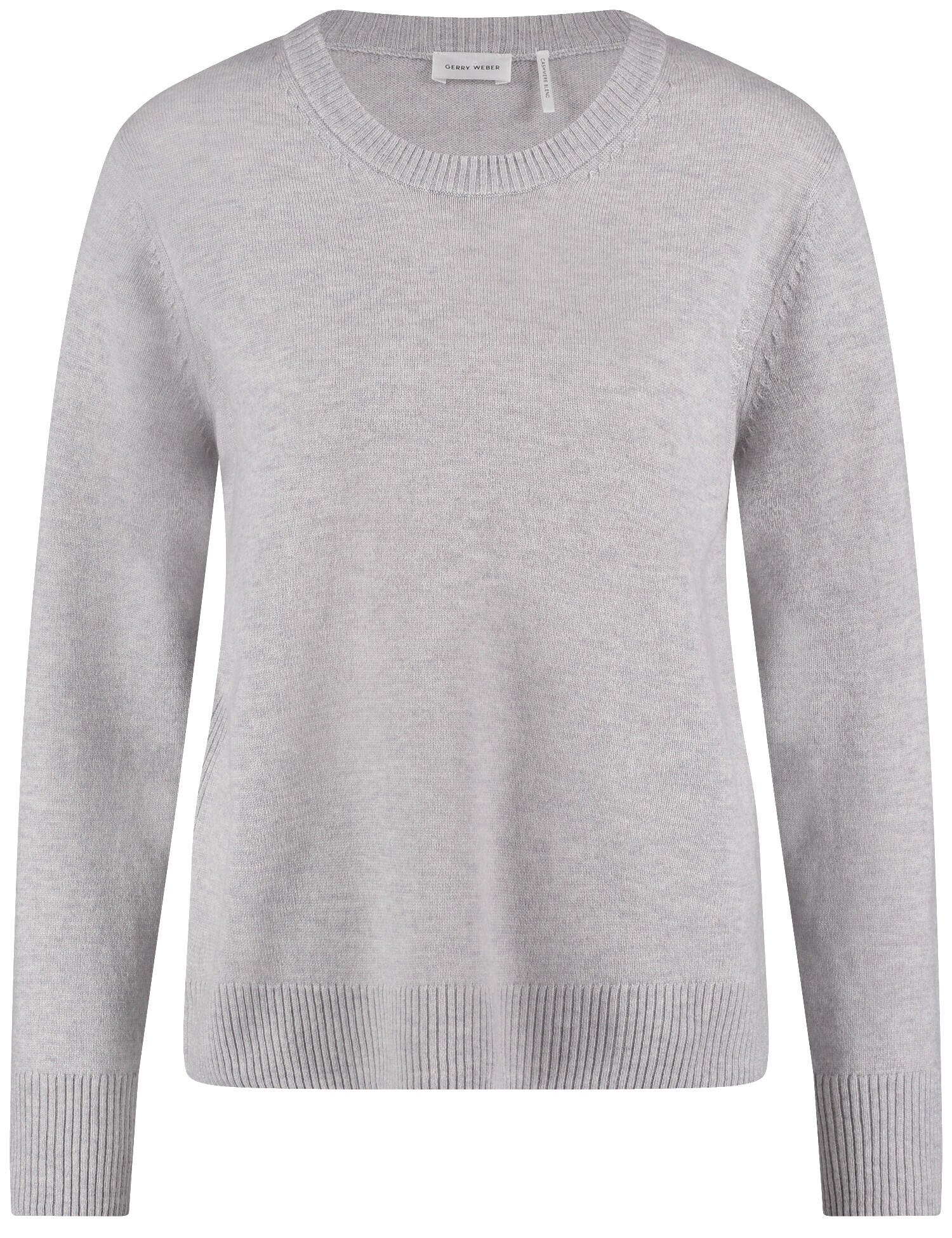 GERRY WEBER Collection - PULLOVER 1/1 ARM silver grey melange - Gr. - 48 von GERRY WEBER Collection