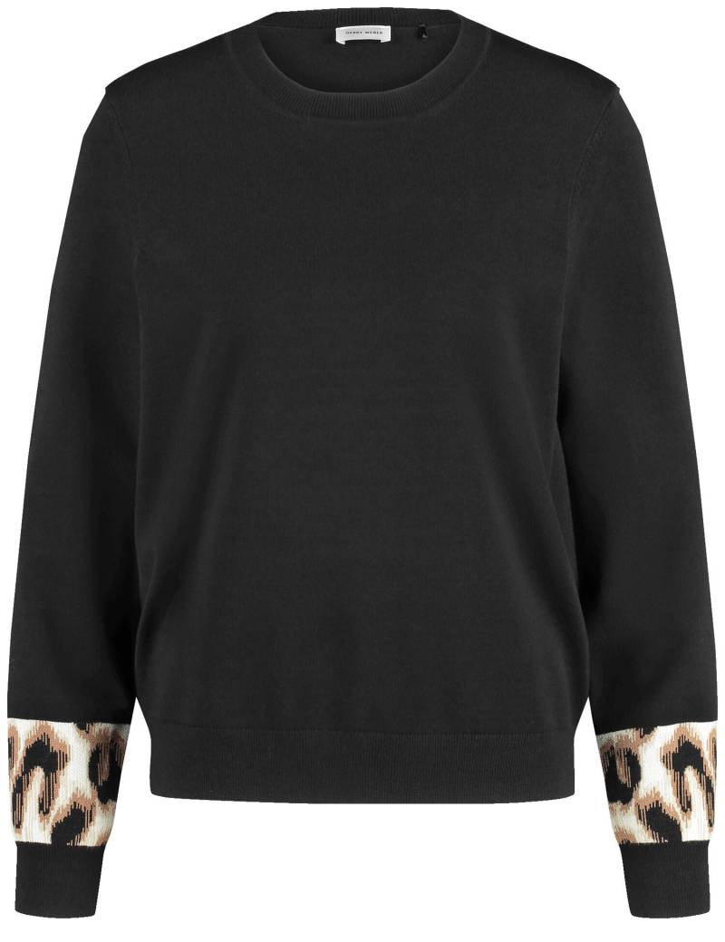 GERRY WEBER Collection - Pullover 1/1 Arm schwarz - Gr. - 38 von GERRY WEBER Collection