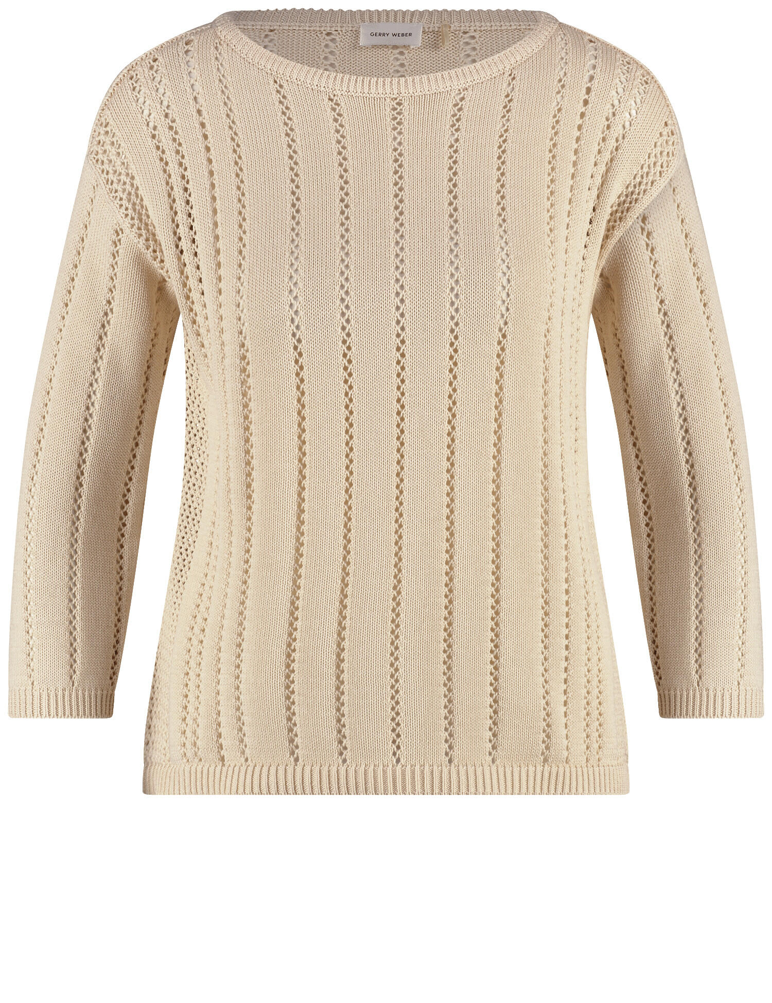 GERRY WEBER Collection - Pullover 3/4 Arm sandshell - Gr. - 44 von GERRY WEBER Collection