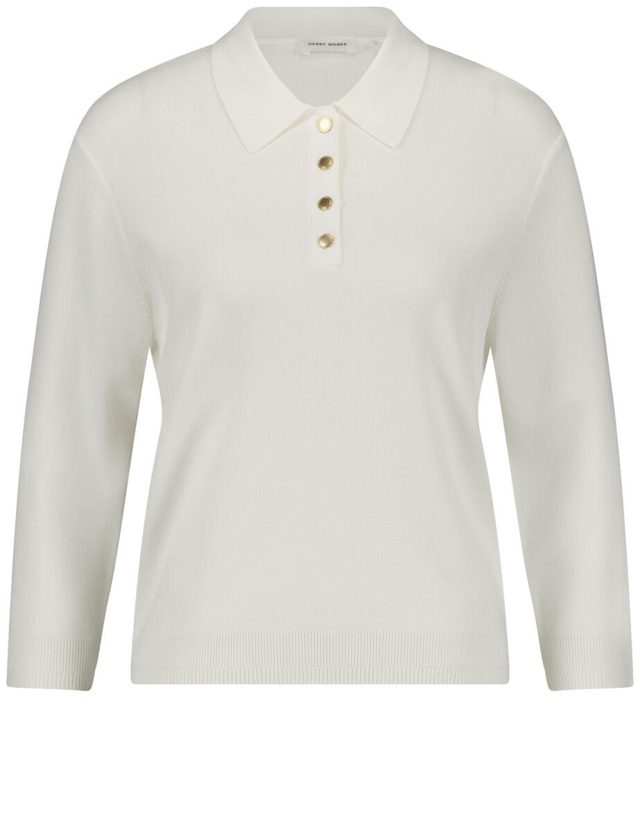 GERRY WEBER Collection - Pullover beige/weiß - Gr. - 34 von GERRY WEBER Collection