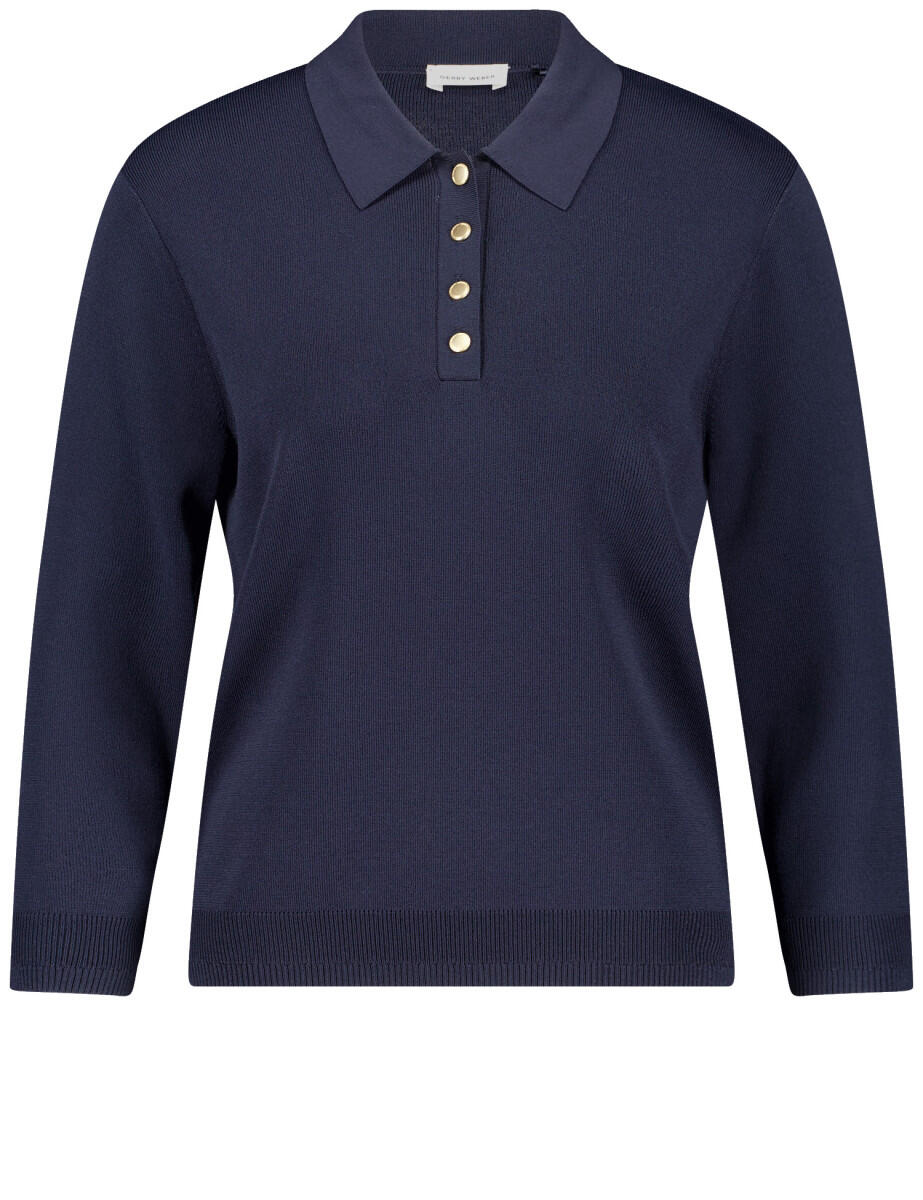 GERRY WEBER Collection - Pullover blau - Gr. - 34 von GERRY WEBER Collection