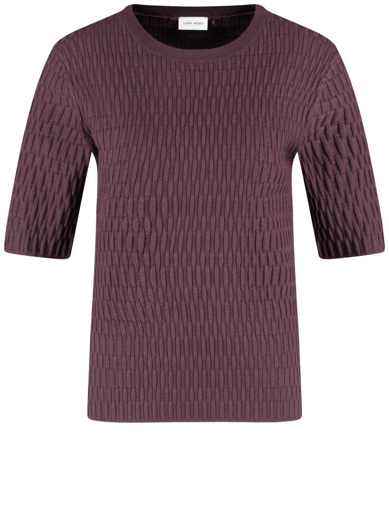 GERRY WEBER Collection - Pullover mit 3/4 Arm rot - Gr. - 40 von GERRY WEBER Collection