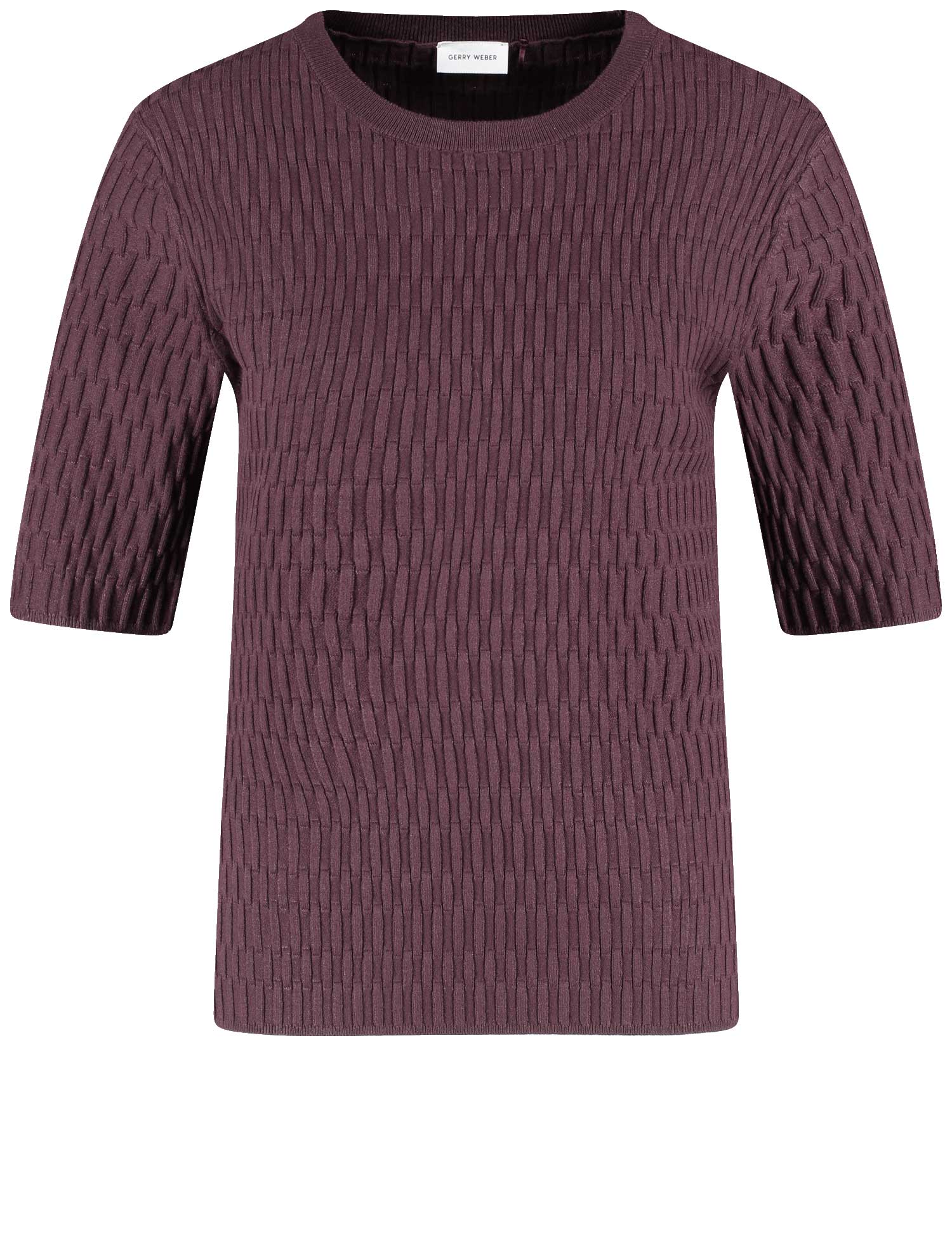 GERRY WEBER Collection - Pullover mit 3/4 Arm rot - Gr. - 42 von GERRY WEBER Collection