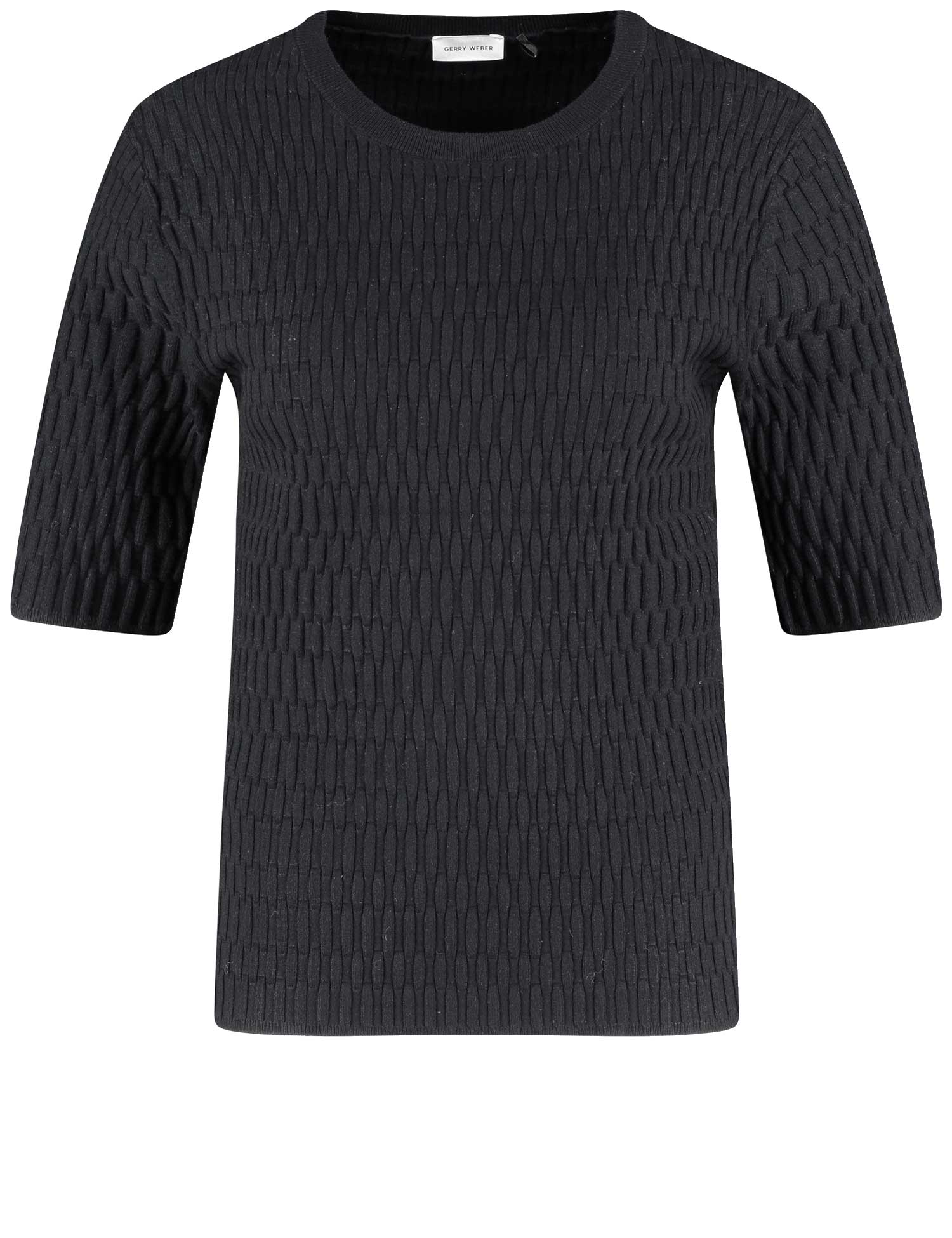 GERRY WEBER Collection - Pullover mit 3/4 Arm schwarz - Gr. - 44 von GERRY WEBER Collection