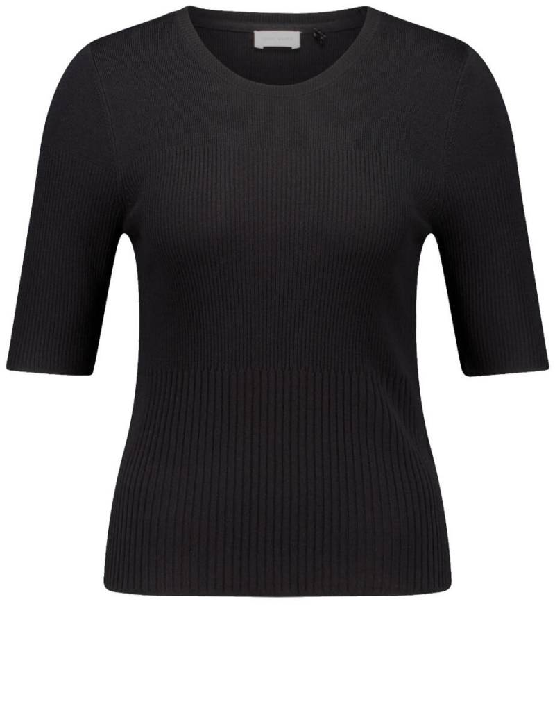GERRY WEBER Collection - Pullover mit Halbarm schwarz - Gr. - 44 von GERRY WEBER Collection