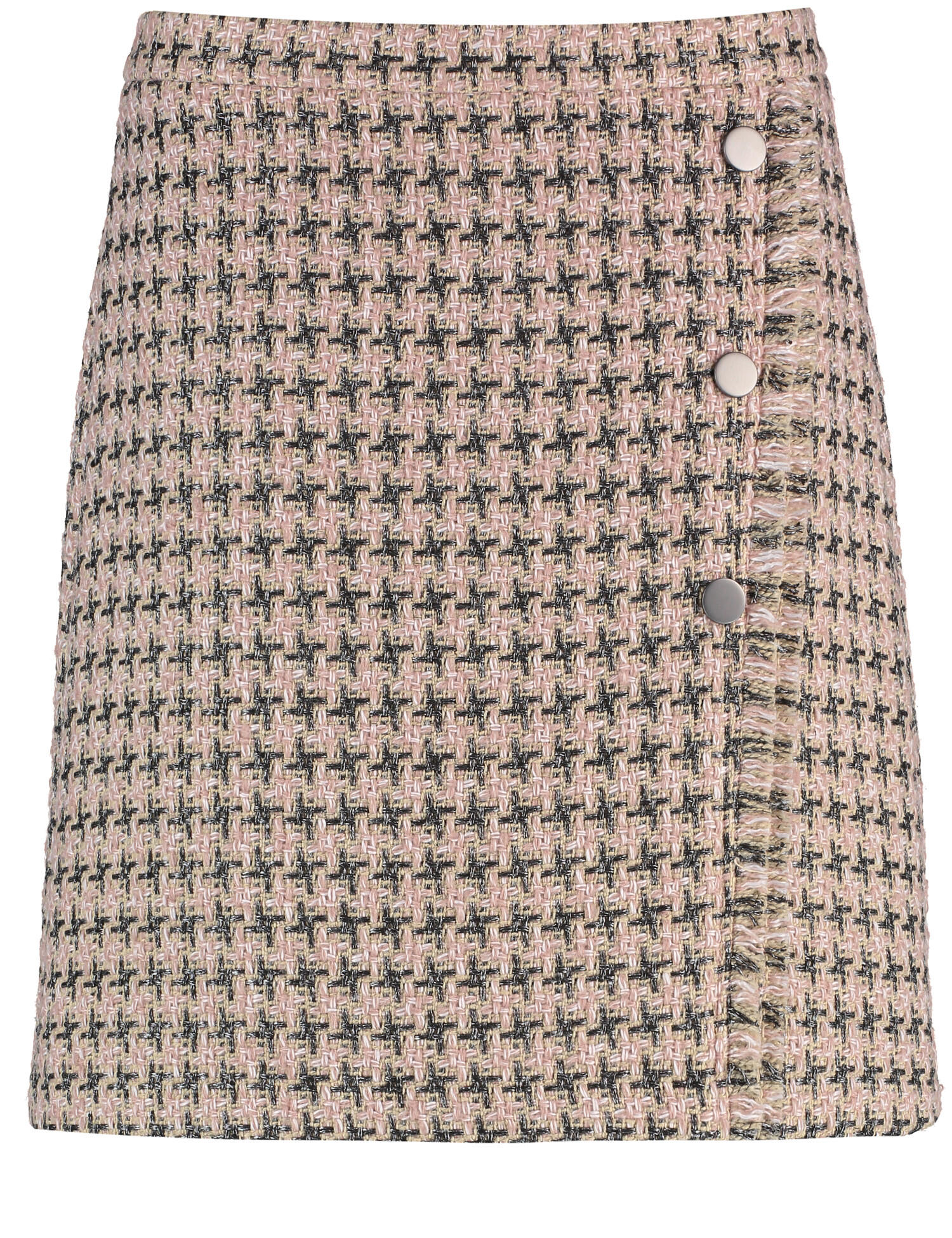 GERRY WEBER Collection - Rock Gewebe kurz powder rose camel hahnentritt - Gr. - 38 von GERRY WEBER Collection