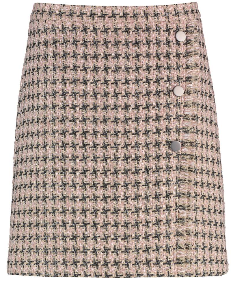 GERRY WEBER Collection - Rock Gewebe kurz powder rose camel hahnentritt - Gr. - 38 von GERRY WEBER Collection