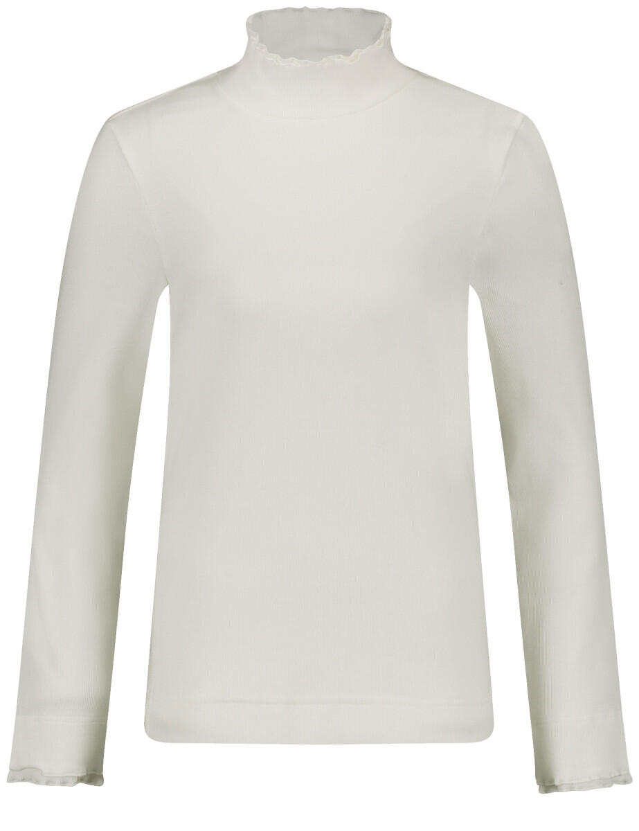 GERRY WEBER Collection - Rollkragenpullover beige/weiß - Gr. - 38 von GERRY WEBER Collection