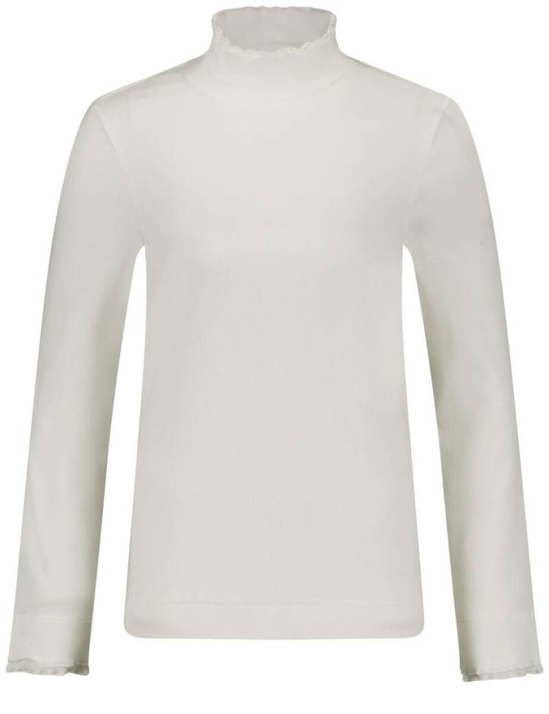 GERRY WEBER Collection - Rollkragenpullover beige/weiß - Gr. - 38 von GERRY WEBER Collection