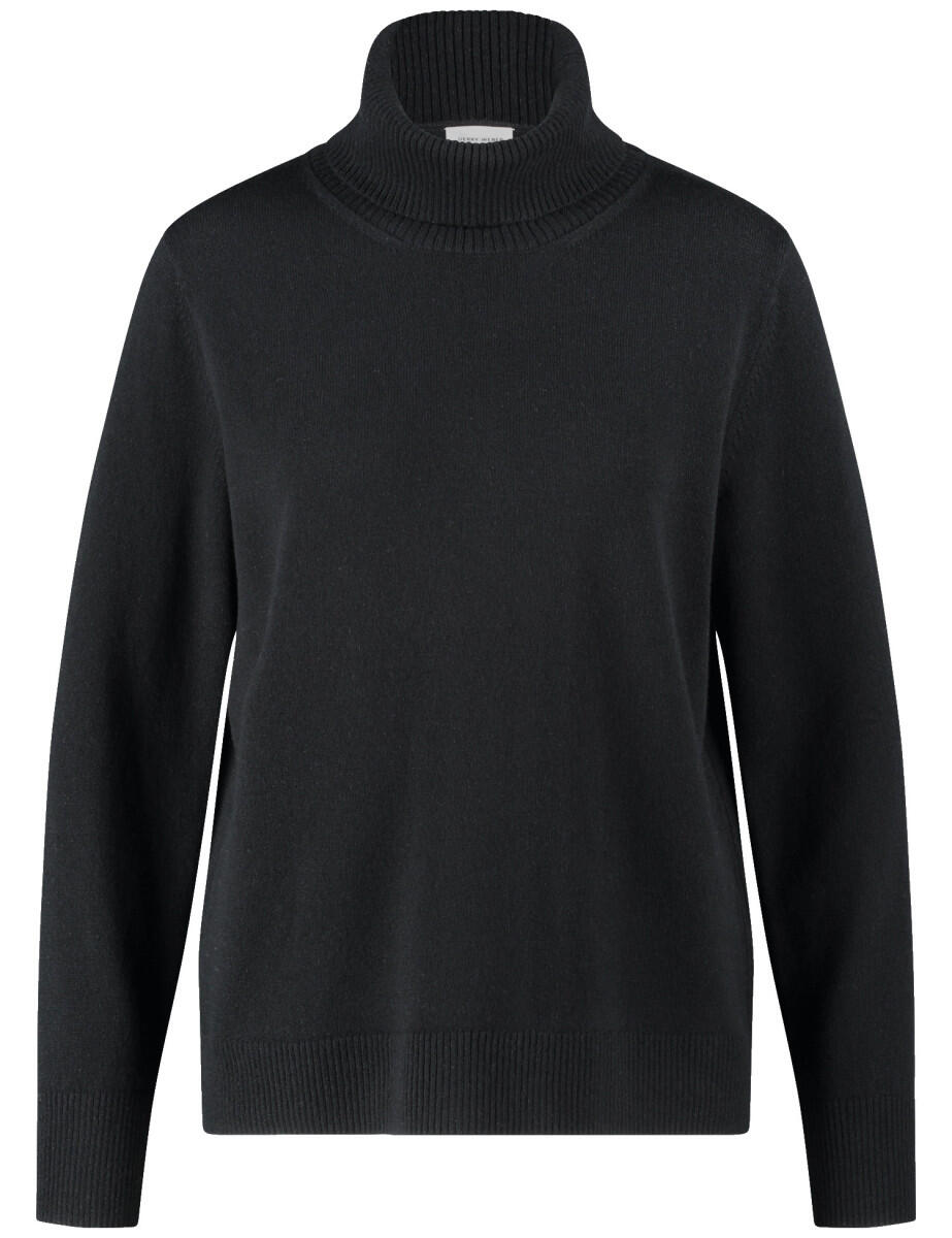 GERRY WEBER Collection - Rollkragenpullover schwarz - Gr. - 40 von GERRY WEBER Collection