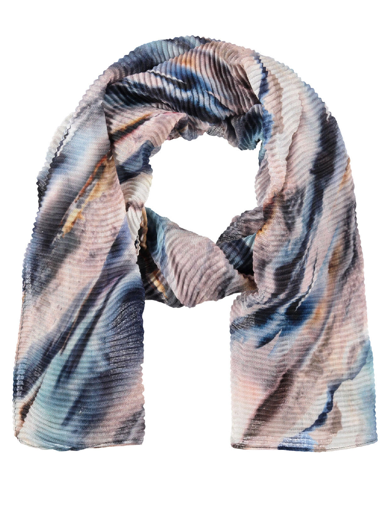 GERRY WEBER Collection - SCHAL blau/pink - Gr. - 99 von GERRY WEBER Collection