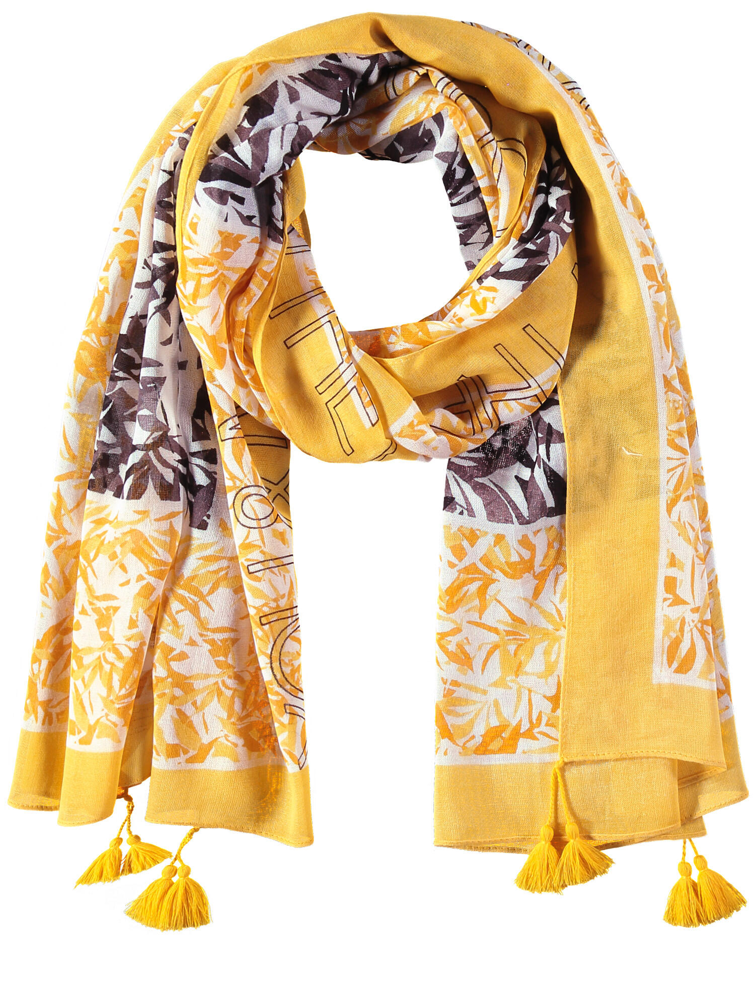 GERRY WEBER Collection - SCHAL offwhite ginger druck - Gr. - OS von GERRY WEBER Collection