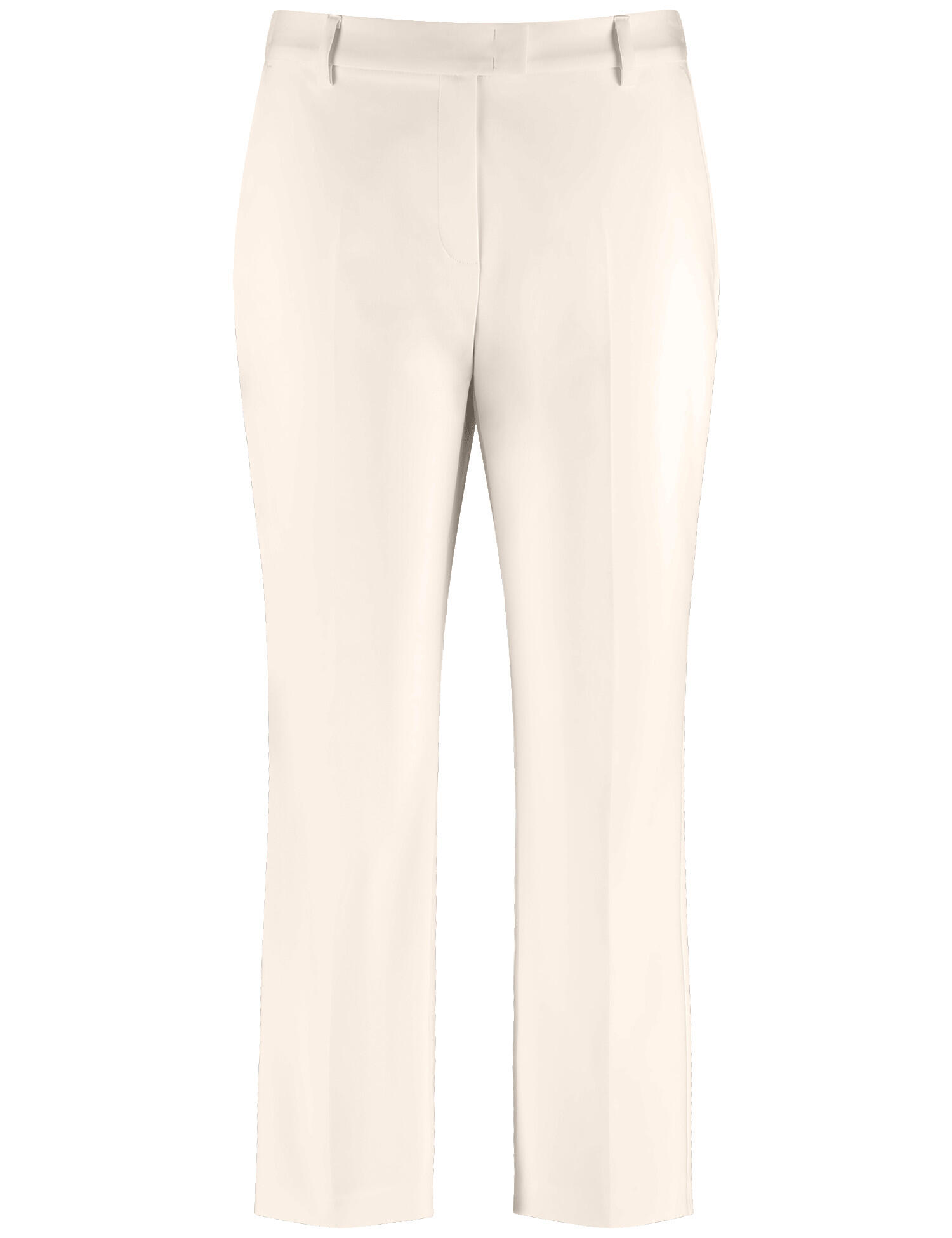 GERRY WEBER Collection - Schlichte 7/8 Hose mit Stretchkomfort whisper white - Gr. - 48 von GERRY WEBER Collection