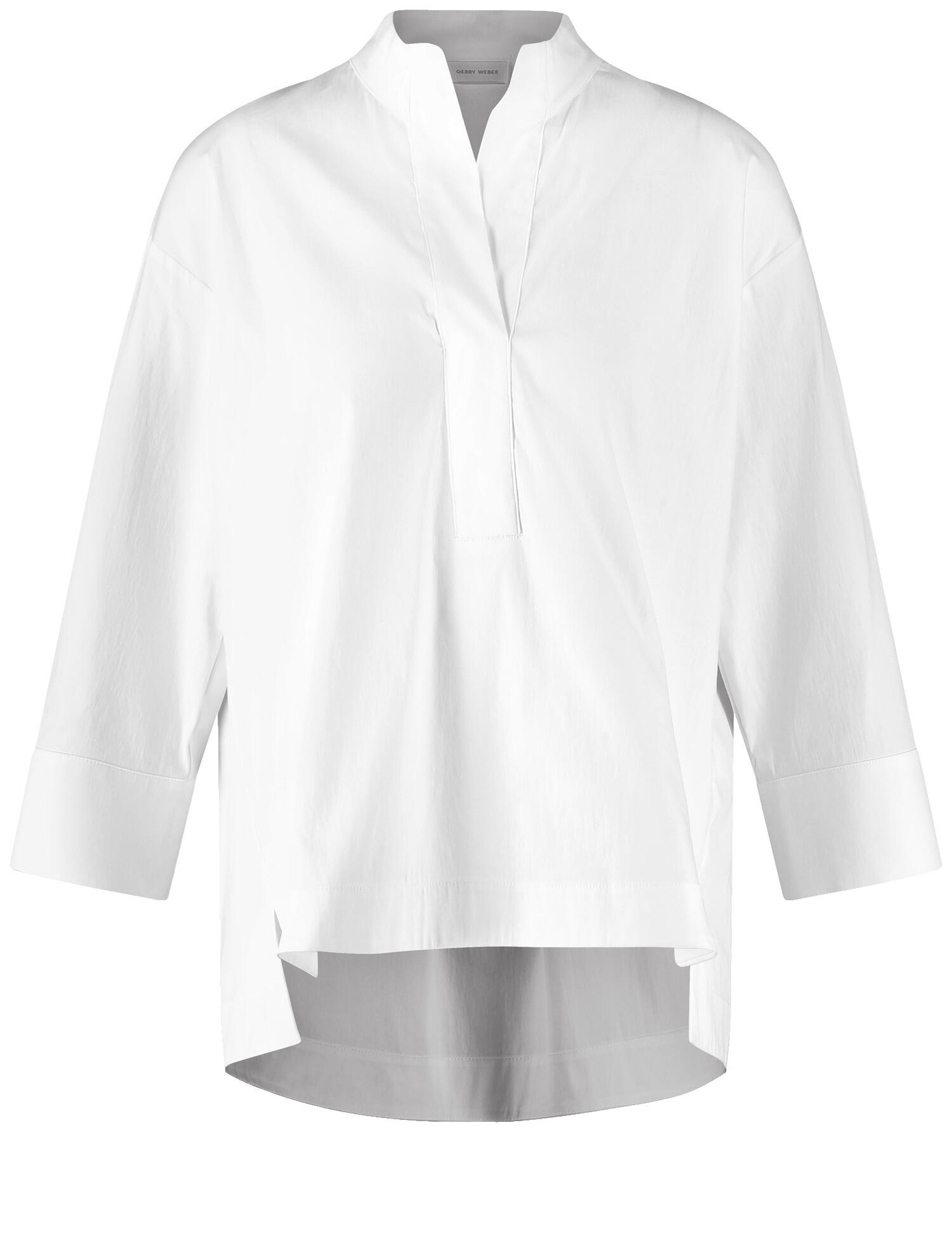 GERRY WEBER Collection - Sportive 3/4 Arm Bluse weiss/weiss - Gr. - 42 von GERRY WEBER Collection