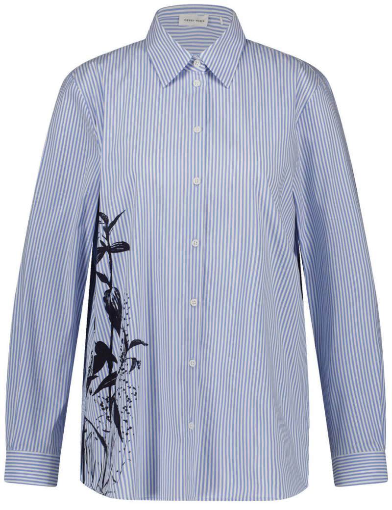 GERRY WEBER Collection - Streifenbluse blau - Gr. - 36 von GERRY WEBER Collection