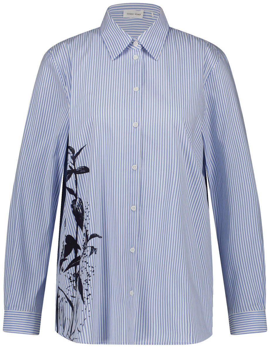 GERRY WEBER Collection - Streifenbluse blau - Gr. - 38 von GERRY WEBER Collection