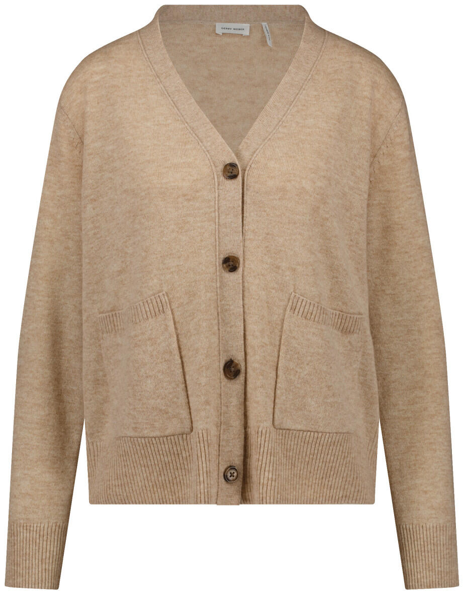 GERRY WEBER Collection - Strickjacke beige/braun - Gr. - 36 von GERRY WEBER Collection