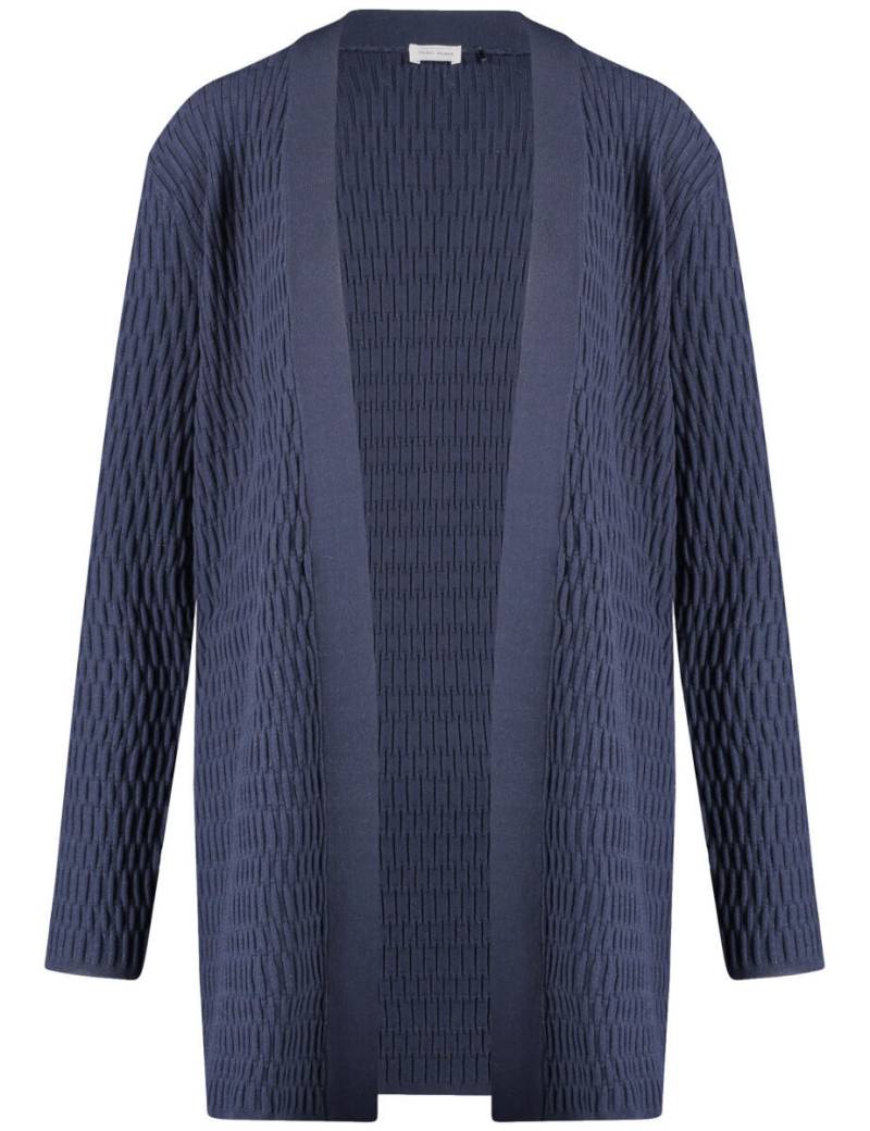GERRY WEBER Collection - Strickjacke blau - Gr. - 38 von GERRY WEBER Collection