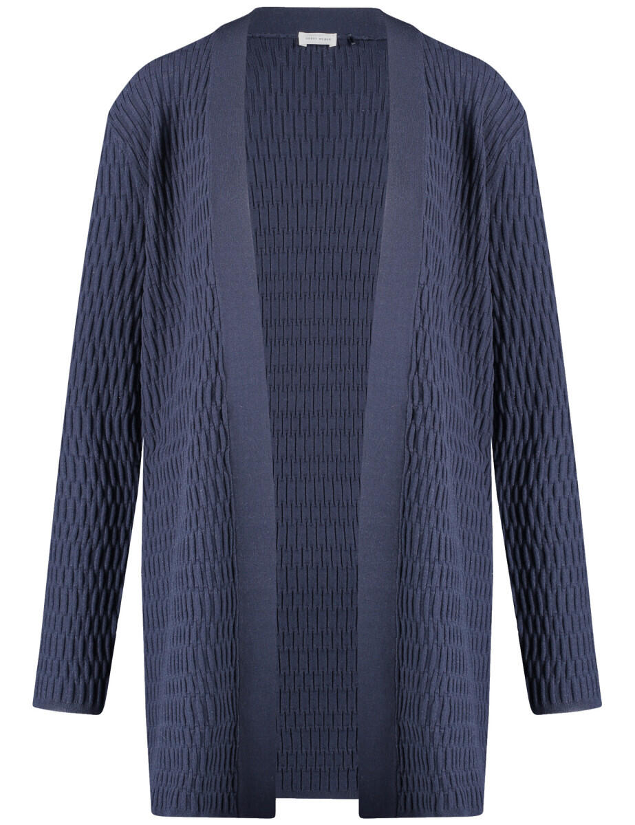 GERRY WEBER Collection - Strickjacke blau - Gr. - 40 von GERRY WEBER Collection