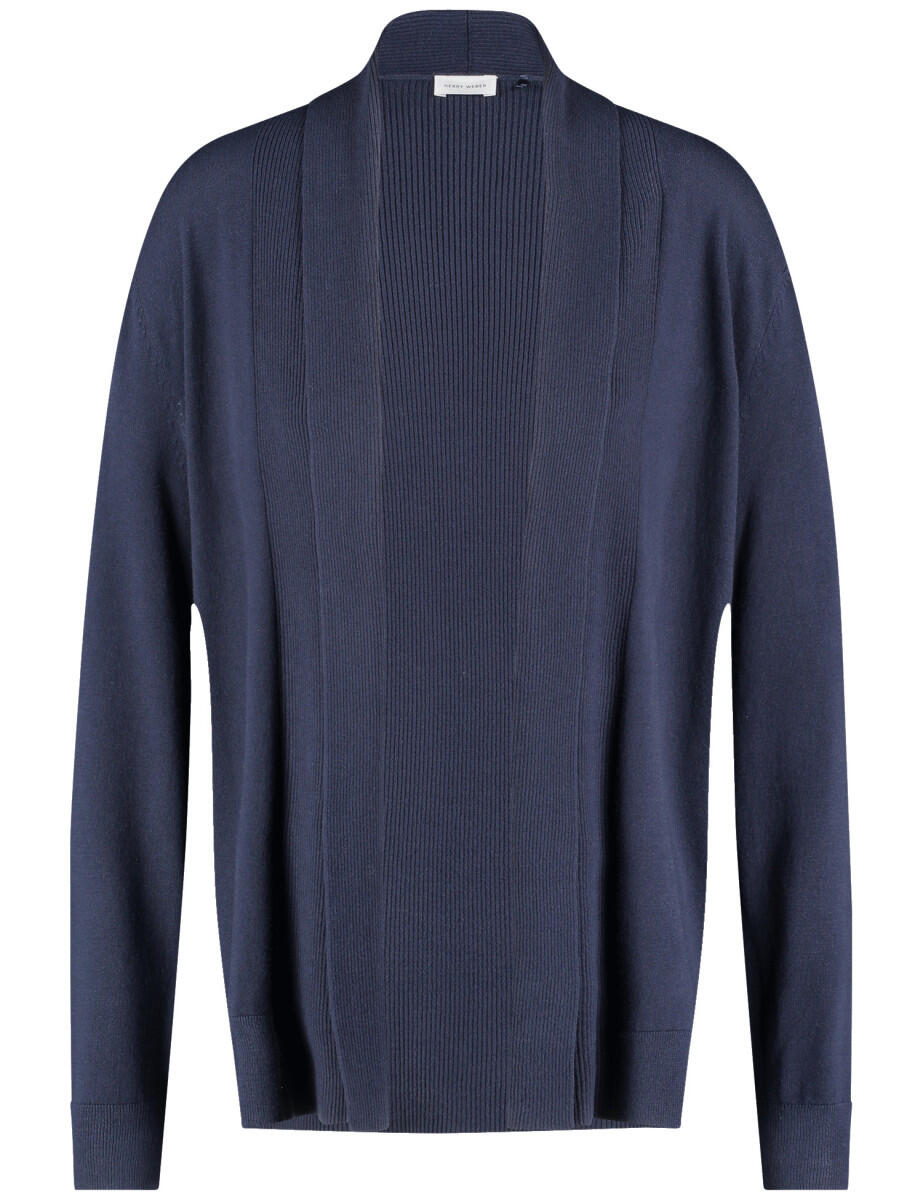 GERRY WEBER Collection - Strickjacke blau - Gr. - 48 von GERRY WEBER Collection