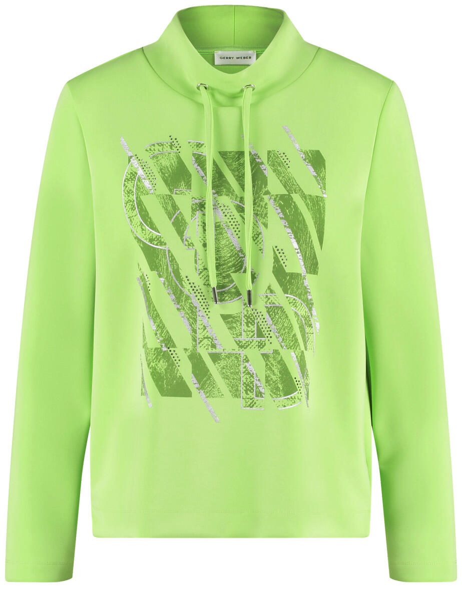 GERRY WEBER Collection - Sweatshirt mit Stehkragen grün - Gr. - 40 von GERRY WEBER Collection